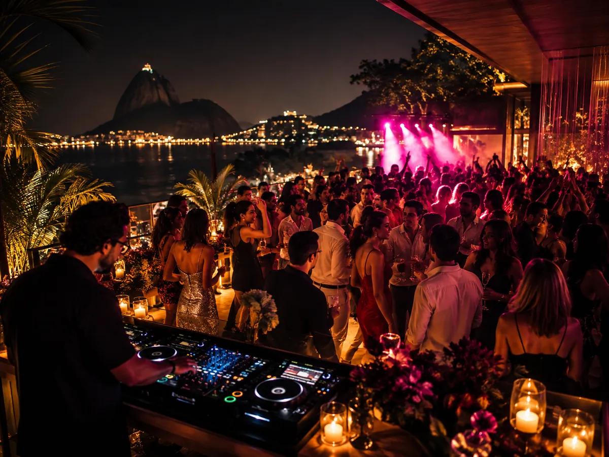 Festa particular com DJ